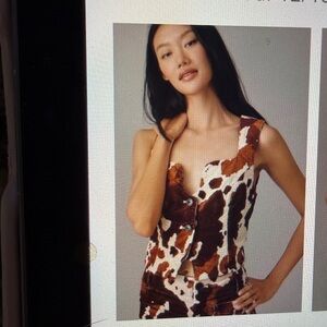 Maeve 🤎🤍 Sleeveless Top/vest